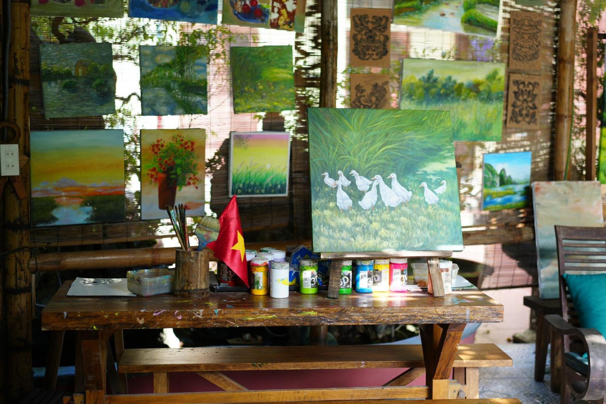 Nha Lua Homestay นิญบิ่ญ ภายนอก รูปภาพ