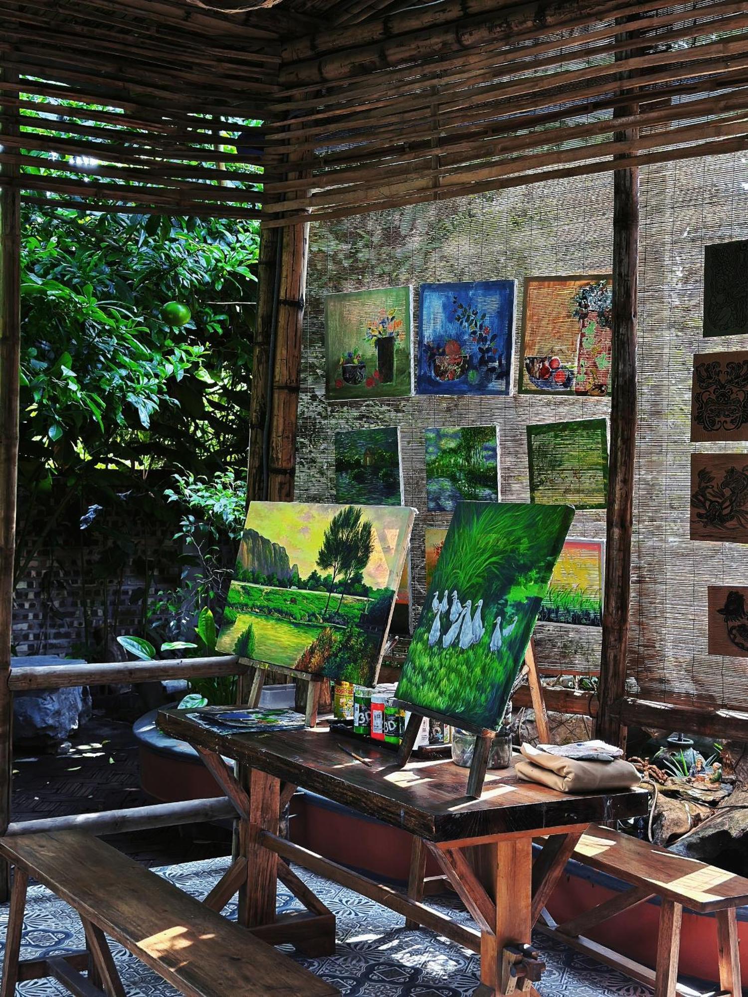 Nha Lua Homestay นิญบิ่ญ ภายนอก รูปภาพ